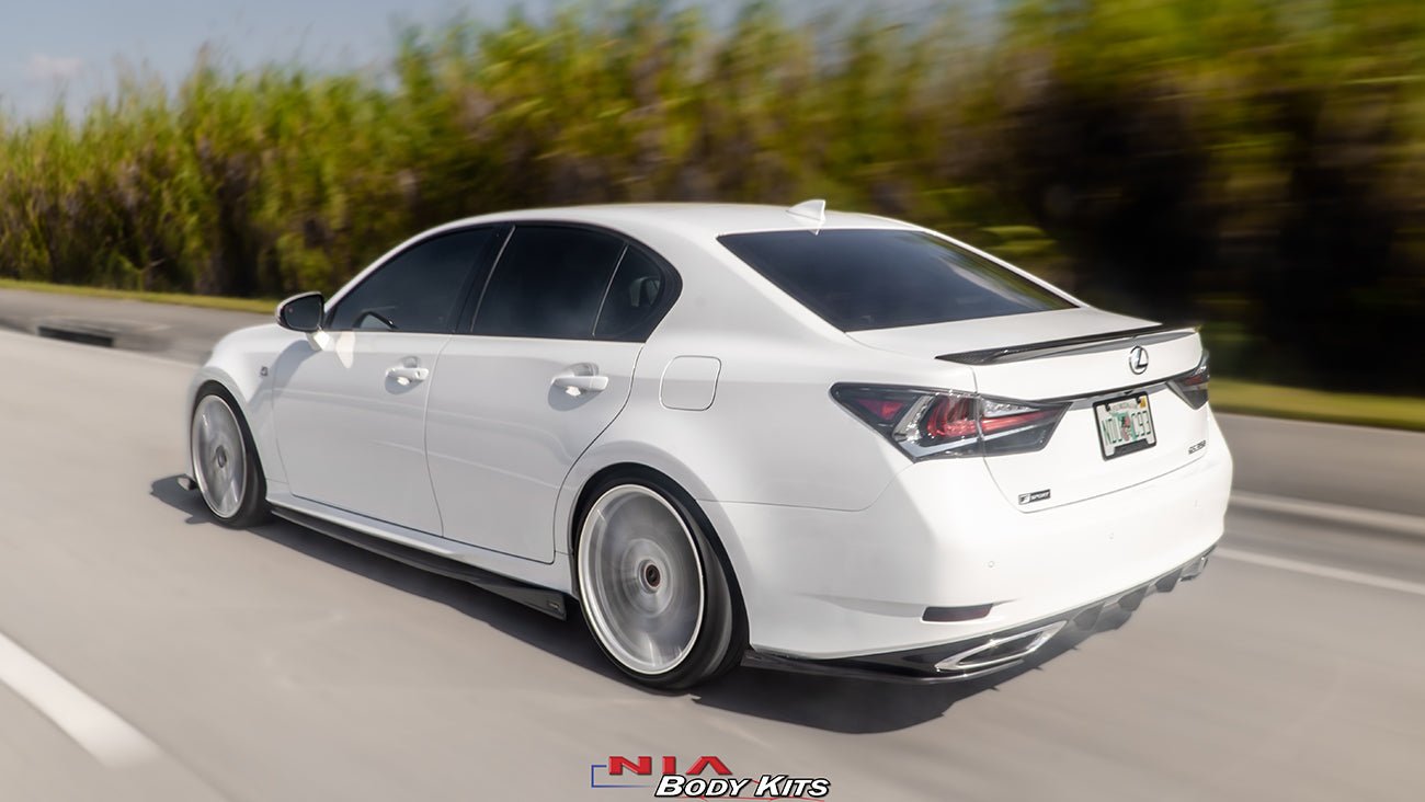 Lexus GS Rear Lip Diffuser Spats (2012-2020) - Image 17