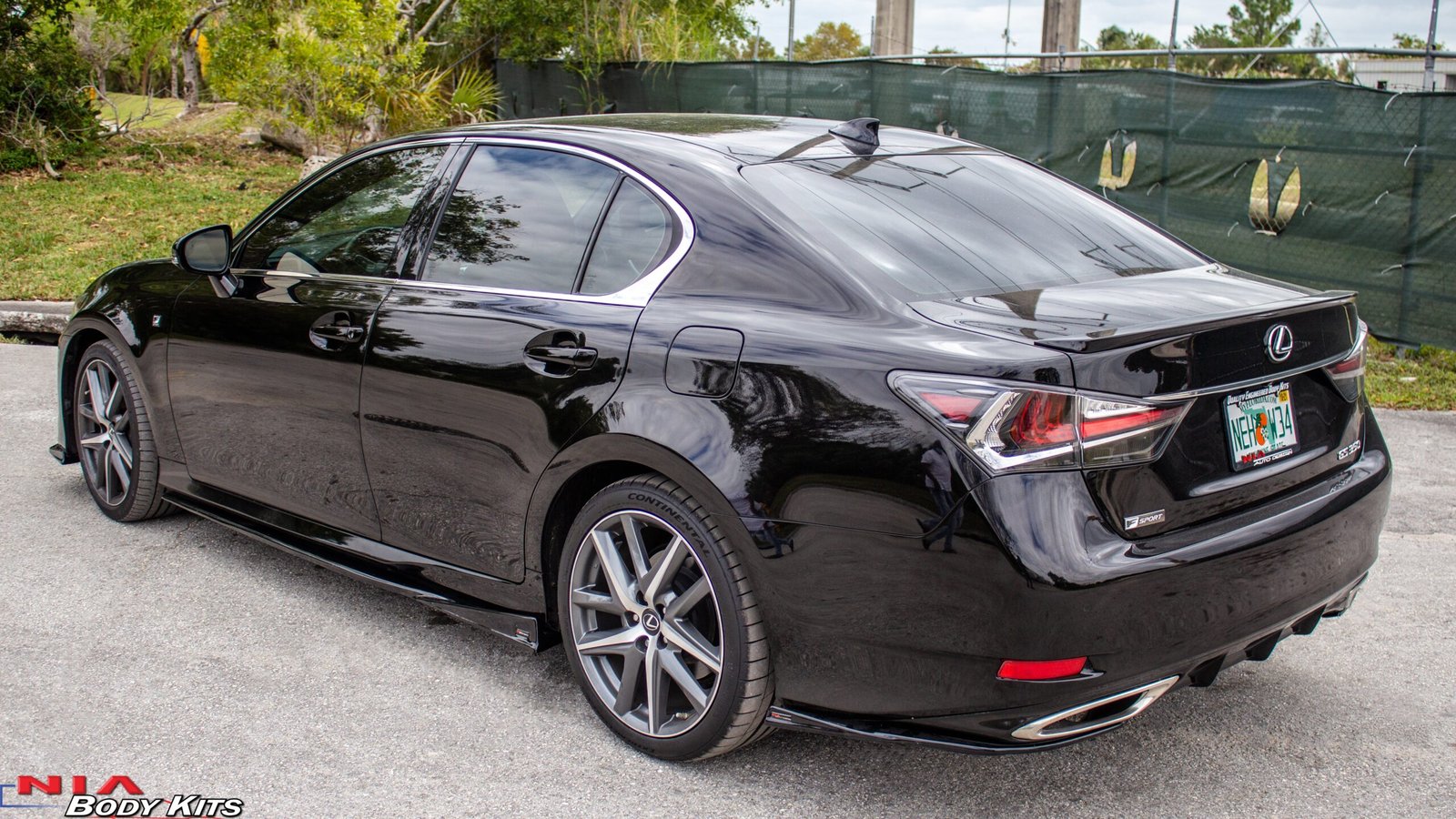 Lexus GS Rear Lip Diffuser Spats (2012-2020) - Image 19