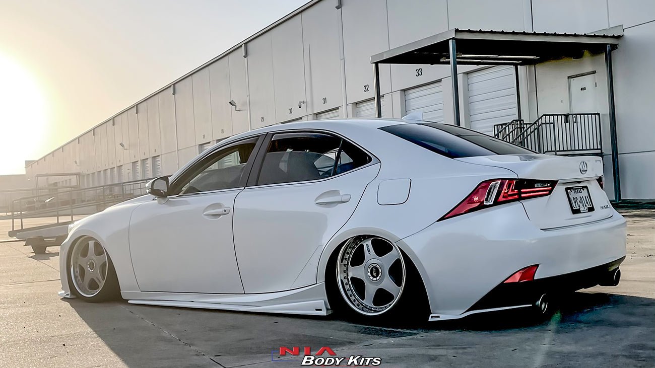 Lexus IS NIA Rear Lip Spats Base (2014-16) - Image 3