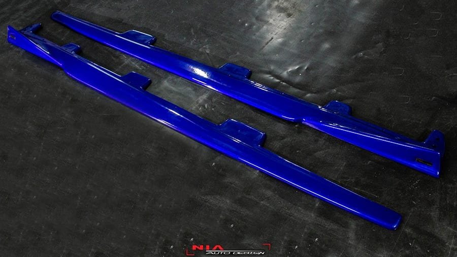 NIA Side Skirt Splitter Lip for: Lexus RC (2015-25) - Image 14