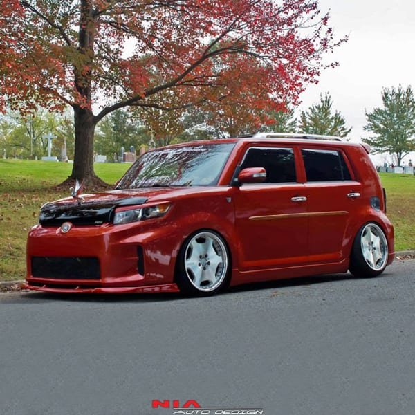 Scion xB Front NIA Lip Splitter Kit 2011-16 - Image 3