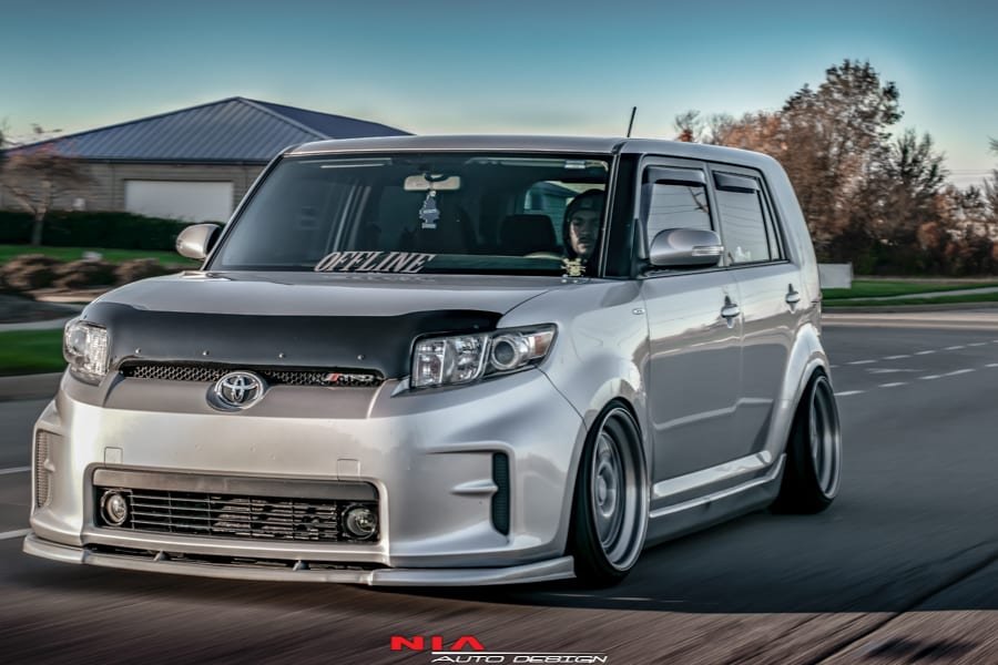 Scion xB Front NIA Lip Splitter Kit 2011-16 - Image 4